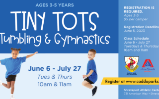 Tiny Tots Tumbling/Gymnastic Classes